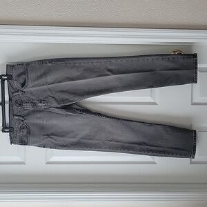 Levis 511 Grey Jeans Mens Size 34 W 30 L. Slim Fit Straight Denim. Black Label.